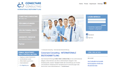 Desktop Screenshot of conectare-consulting.de